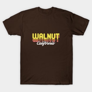 Retro Walnut California T-Shirt